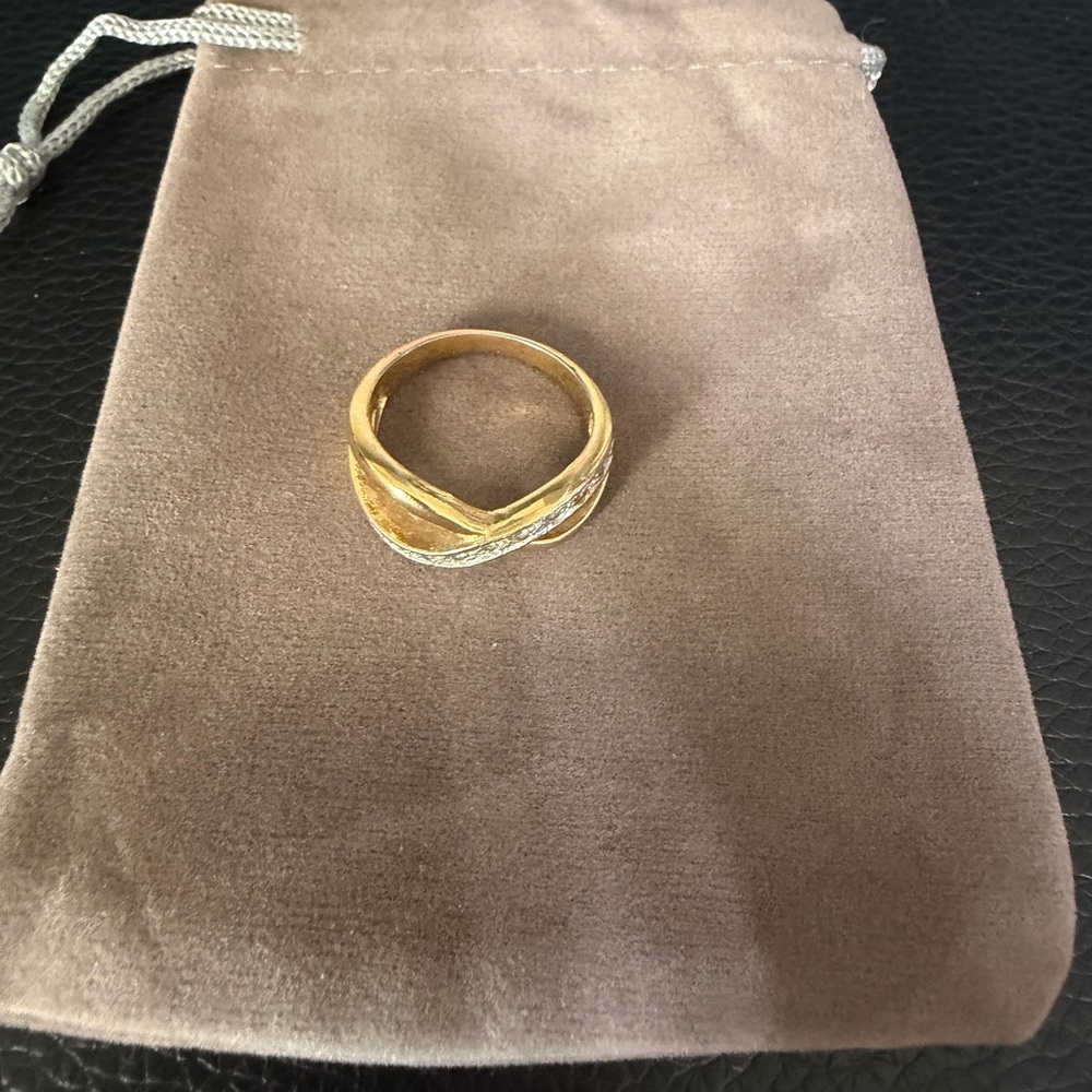 Michael Kors Gold & CZ Ring